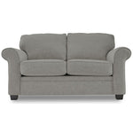 Duffield 2 Pc. Living Room Package w/ Loveseat - Charcoal