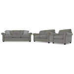 Duffield 3 Pc. Living Room Package - Charcoal