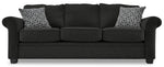 Duffield 2 Pc. Living Room Package w/ Loveseat - Midnight