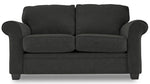 Duffield 2 Pc. Living Room Package w/ Loveseat - Midnight
