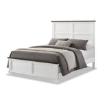 Abigail 5-Piece Queen Bedroom Package - White and Grey