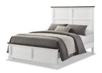 Abigail 5-Piece Queen Bedroom Package - White and Grey