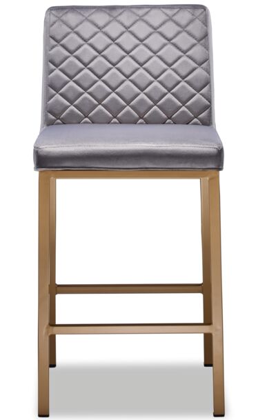 Acie Counter Height Stool - Dove Grey