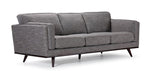Adrianna II Sofa and Loveseat Set - Light Taupe