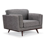 Adrianna II Sofa and Chair Set - Light Taupe
