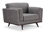 Adrianna II Sofa, Loveseat and Chair Set - Light Taupe