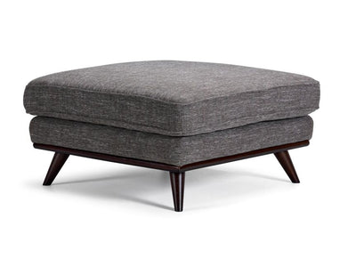 Adrianna II Ottoman - Light Taupe