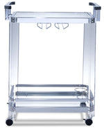 Aerin Bar Cart - Silver