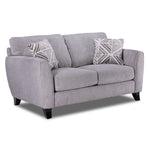Alyssa Sofa & Loveseat Set- Pebble