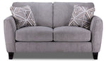 Alyssa Loveseat - Pebble