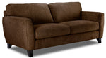 Alyssa Sofa & Loveseat Set- Latte