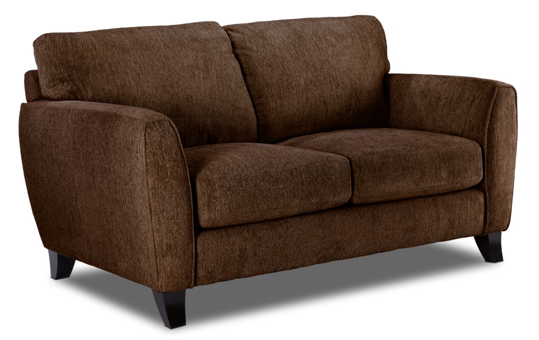 Alyssa Sofa & Loveseat Set- Latte