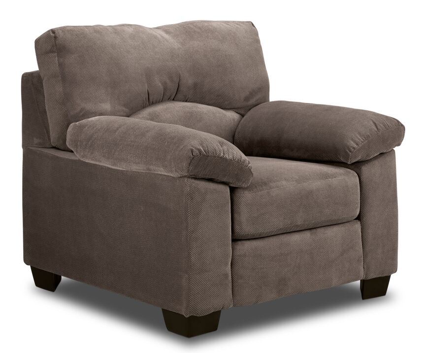 Archie Sofa, Loveseat & Chair Set- Ash