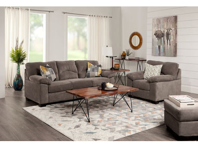 Archie Sofa & Chair Set- Ash