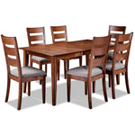Arleen 7-Piece Dining Set - Chocolate