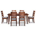 Arleen 7-Piece Dining Set - Chocolate