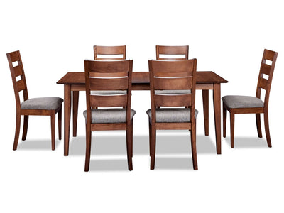 Arleen 7-Piece Dining Set - Chocolate