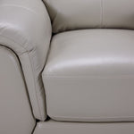 Avalon 3 Pc. Leather Living Room Package - Grey
