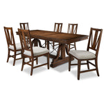 Bay Creek 7-Piece Dining Room Set - Toasted Nutmeg