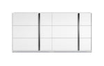 Bianca 6 Drawer Dresser - White Lacquer