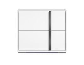 Bianca 5-Piece King Bedroom Package - White Lacquer