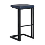 Boone Bar Height Stool - Black, Bravo Admiral