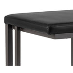 Boone Bar Height Stool - Grey, Onyx
