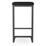 Boone Counter Height Stool - Grey, Onyx