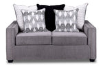 Brooklyn Loveseat- Grey