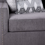 Brooklyn Sofa and Loveseat Set- Grey