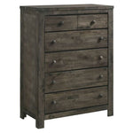 Cabin 5-Piece Queen Bedroom Package - Grey