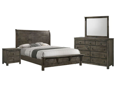 Cabin 6-Piece King Bedroom Package - Grey