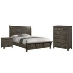 Cabin 5-Piece Queen Bedroom Package - Grey