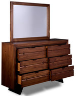 Camila 6-Piece King Bedroom Package - Rustic Brown