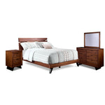 Camila 6-Piece Full Bedroom Package - Rustic Brown