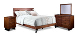 Camila 6-Piece King Bedroom Package - Rustic Brown