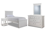 Canterbury 6-Piece Full Bedroom Package - Natural White