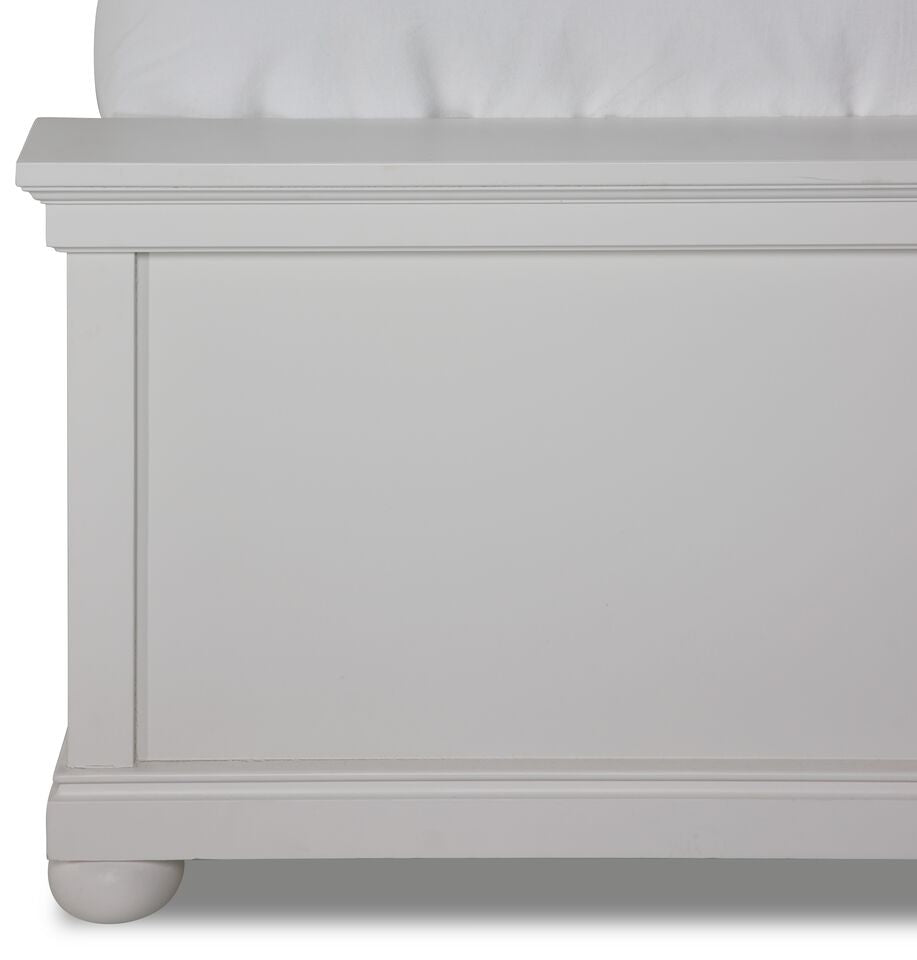 Canterbury 6-Piece Twin Bedroom Package - Natural White