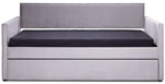 Carver Daybed with Trundle - Grey