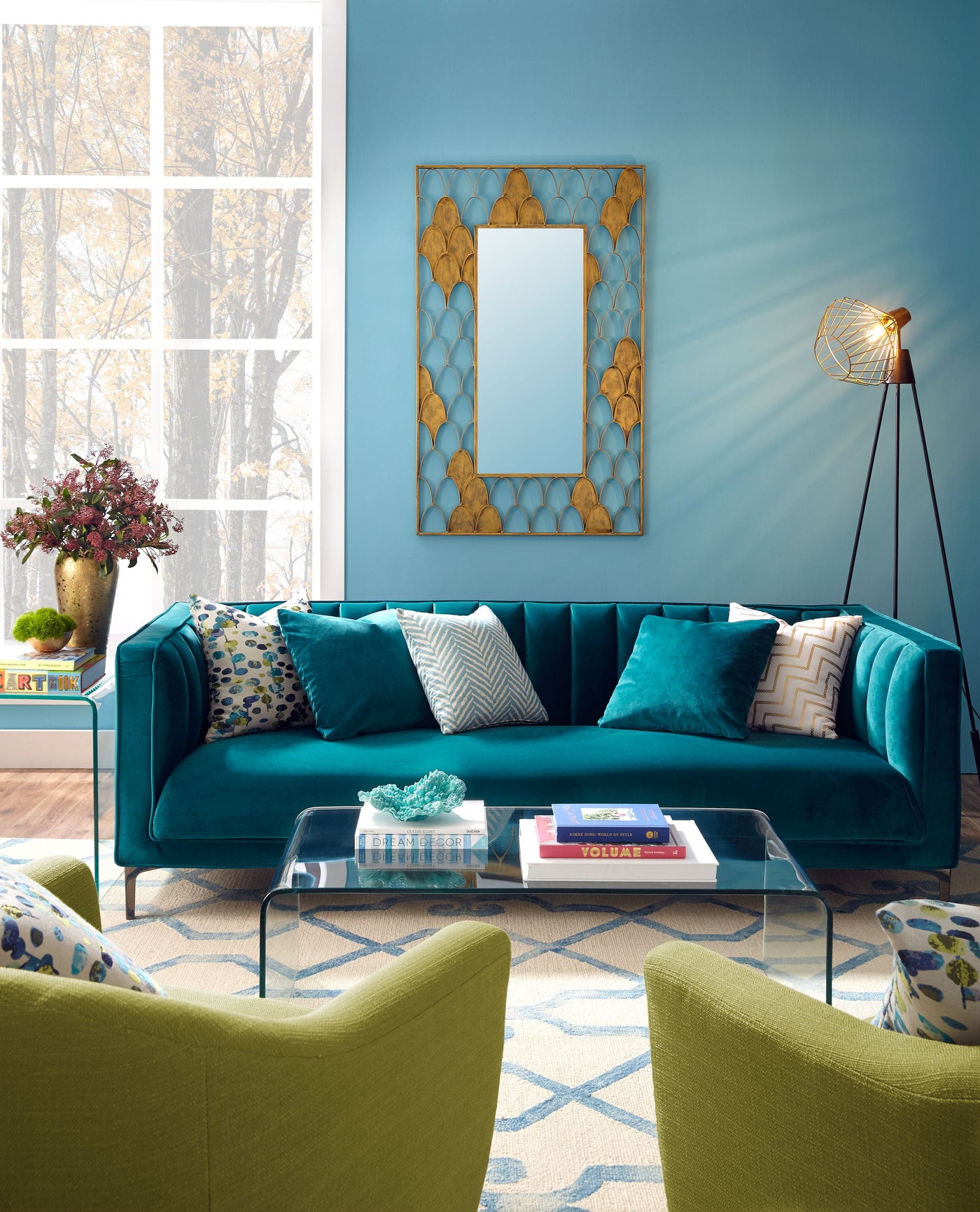 Celina Sofa - Blue