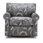 Chateau Swivel Chair-Ebony