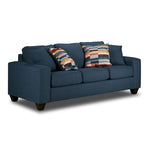 Cindy Sofa and Loveseat Set-Blue