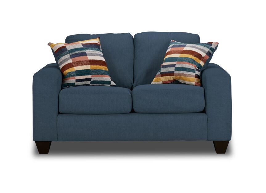 Cindy Sofa, Loveseat and Chair Set-Blue