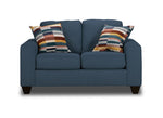 Cindy Sofa, Loveseat and Chair Set-Blue