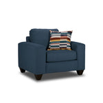 Cindy Sofa, Loveseat and Chair Set-Blue