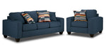 Cindy Sofa and Chair Set-Blue