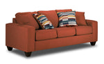 Cindy Sofa, Loveseat and Chair Set-Brick
