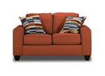 Cindy Sofa, Loveseat and Chair Set-Brick
