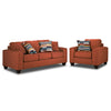 Cindy Sofa and Chair Set-Brick