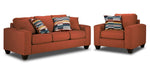 Cindy Sofa and Chair Set-Brick